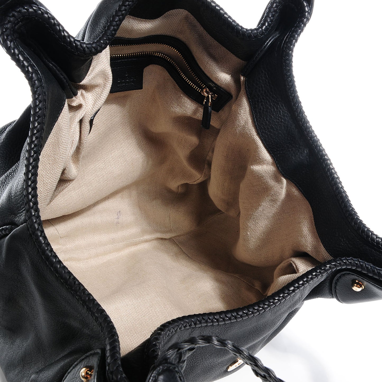 Leather Medium Marrakech Shoulder Bag Black