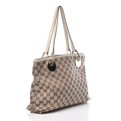Gucci Monogram Medium Eclipse Tote Off White 3 of 13