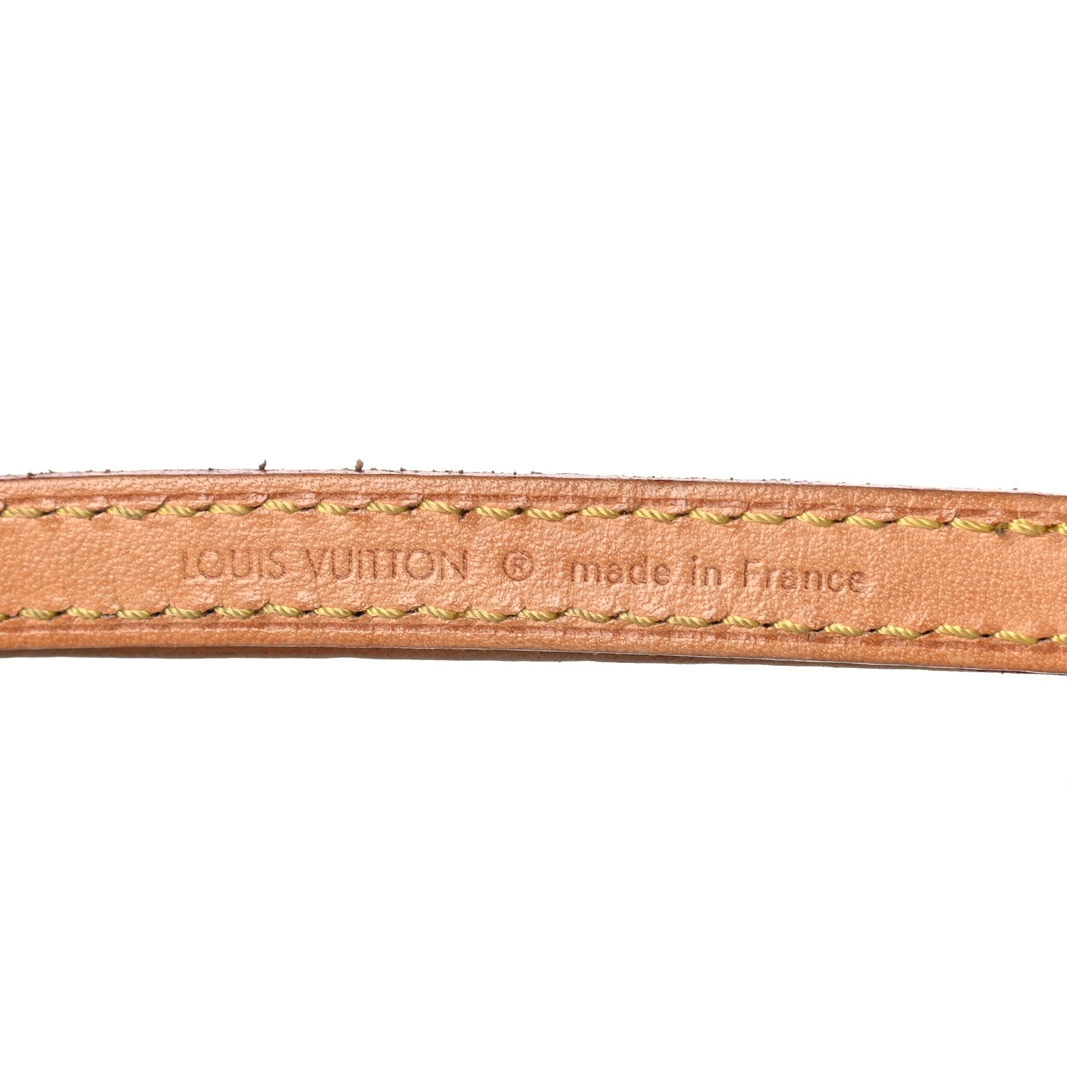 Louis Vuitton Vachetta 12mm Adjustable Shoulder Strap 6 of 8