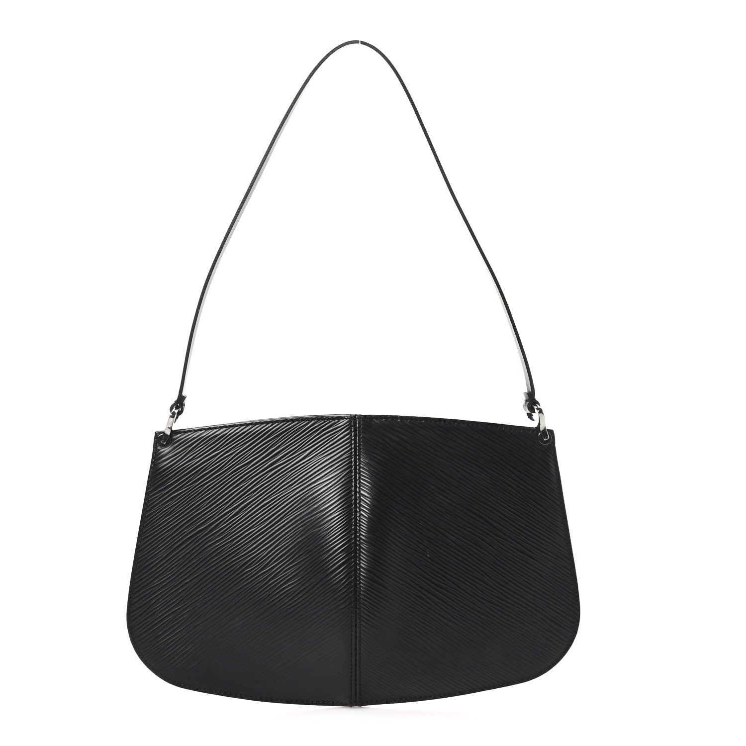 Louis Vuitton Epi Demi Lune Pochette Black 1 of 9
