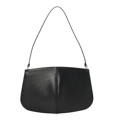 Louis Vuitton Epi Demi Lune Pochette Black 1 of 9