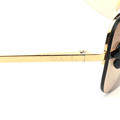 Chanel Frameless Camellia Sunglasses 4135 Brown 5 of 8