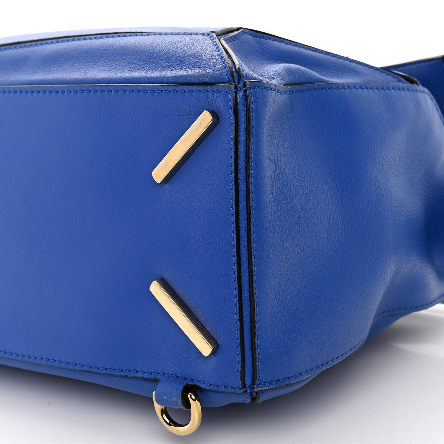 Calfskin Medium Puzzle Bag Electric Blue