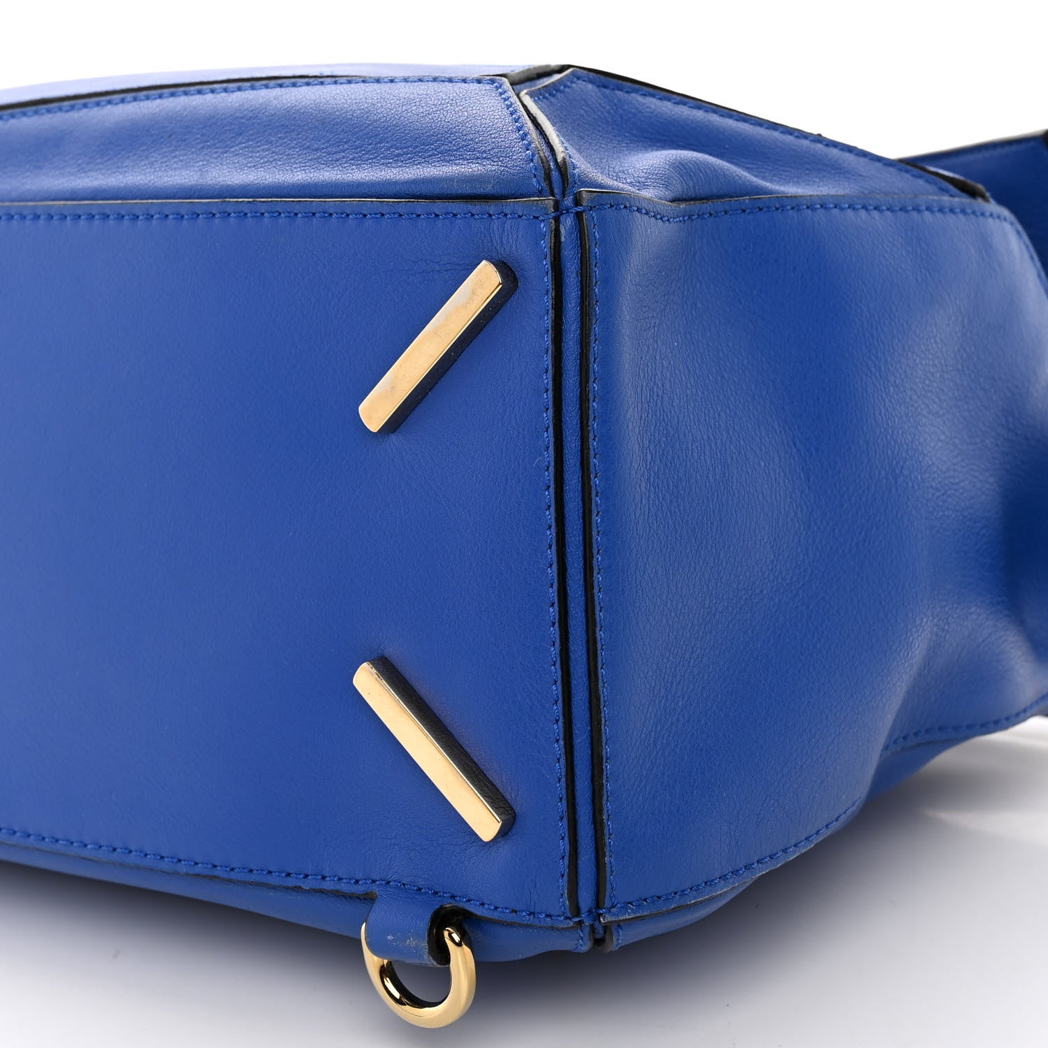 Loewe Calfskin Medium Puzzle Bag Electric Blue 9 of 10
