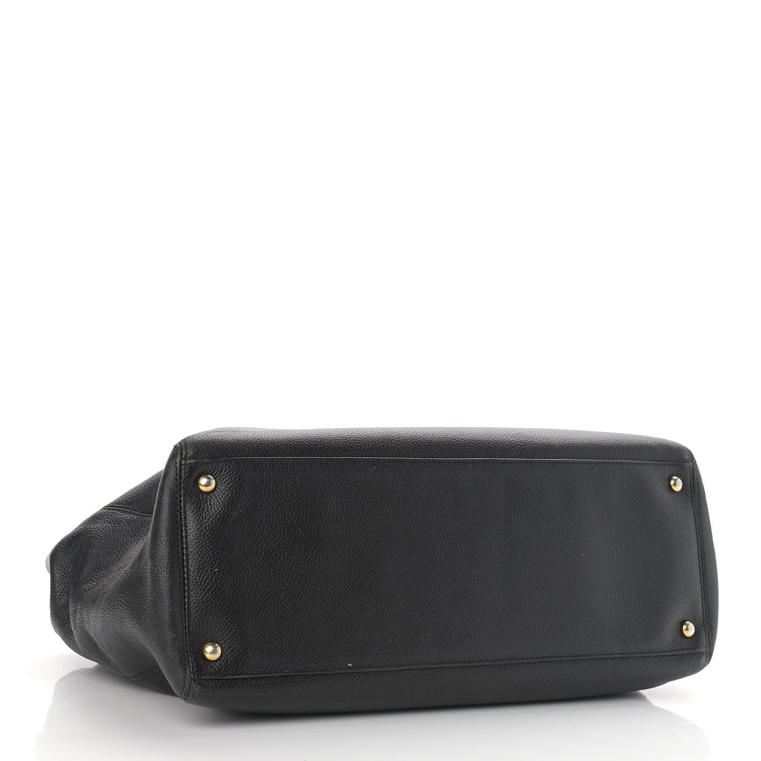 Chanel Calfskin Cerf Executive Shopper Tote Black 3 of 15