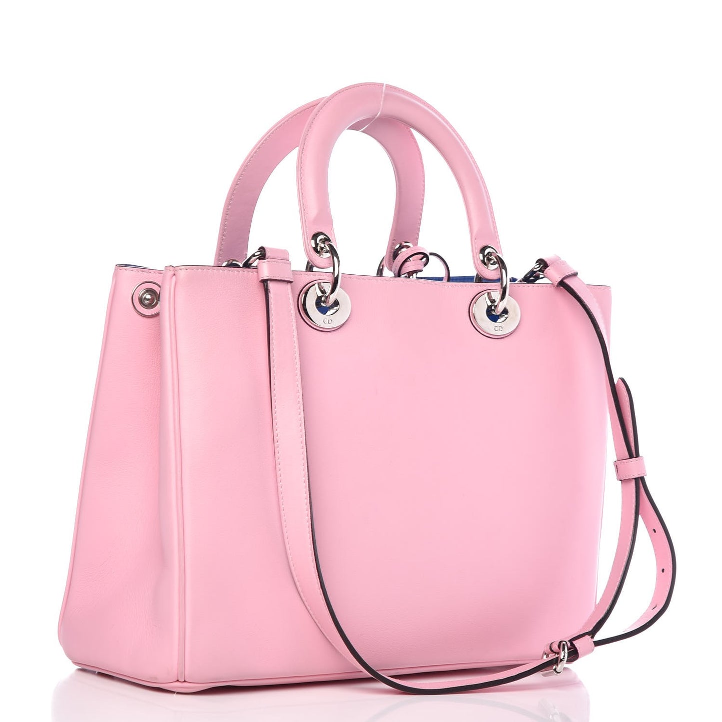 Smooth Calfskin Medium Diorissimo Rose Tendre