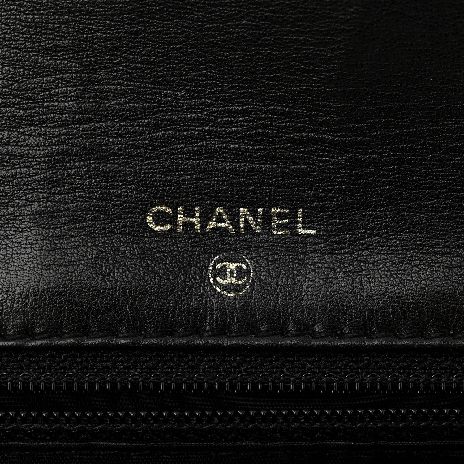 Chanel Patent Timeless CC Wallet On Chain WOC Black 6 of 10