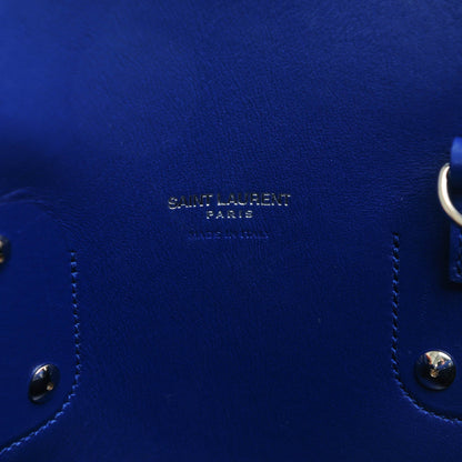 Saint Laurent Grained Calfskin Small Sac De Jour Outremer 8 of 9