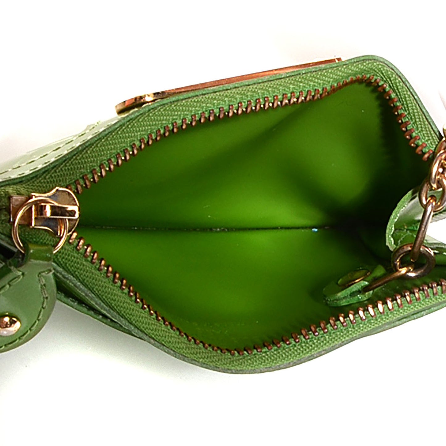 Vernis Key Pouch Vert Tonic