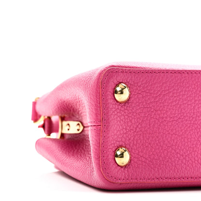 Louis Vuitton Taurillon Capucines BB Hibiscus Poppy 8 of 9