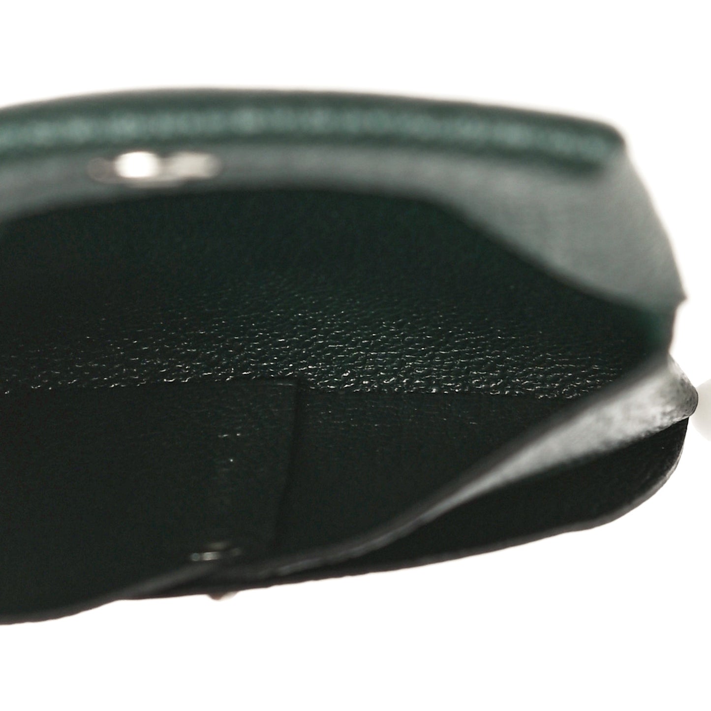 Chevre Mysore Bastia Coin Purse Vert Titien