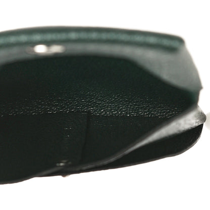 Hermes Chevre Mysore Bastia Coin Purse Vert Titien 6 of 12