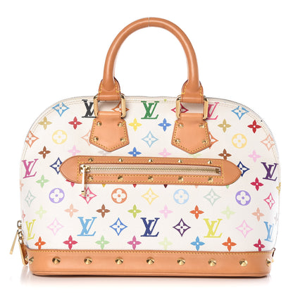 Louis Vuitton Monogram Multicolor Alma White 1 of 10
