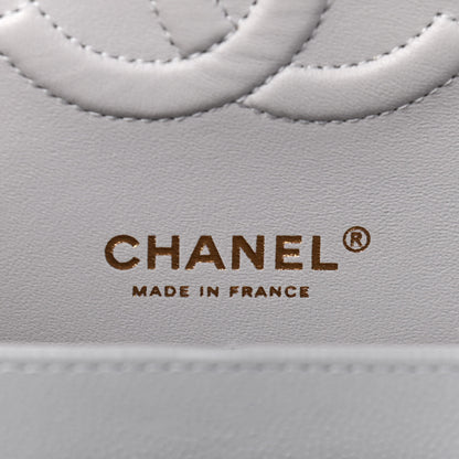 Chanel Caviar Quilted Medium Double Flap Grey 5 of 8