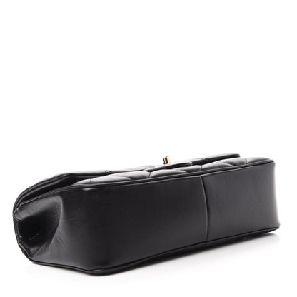 Chanel Lambskin Quilted Easy Carry Flap Black 4 of 11