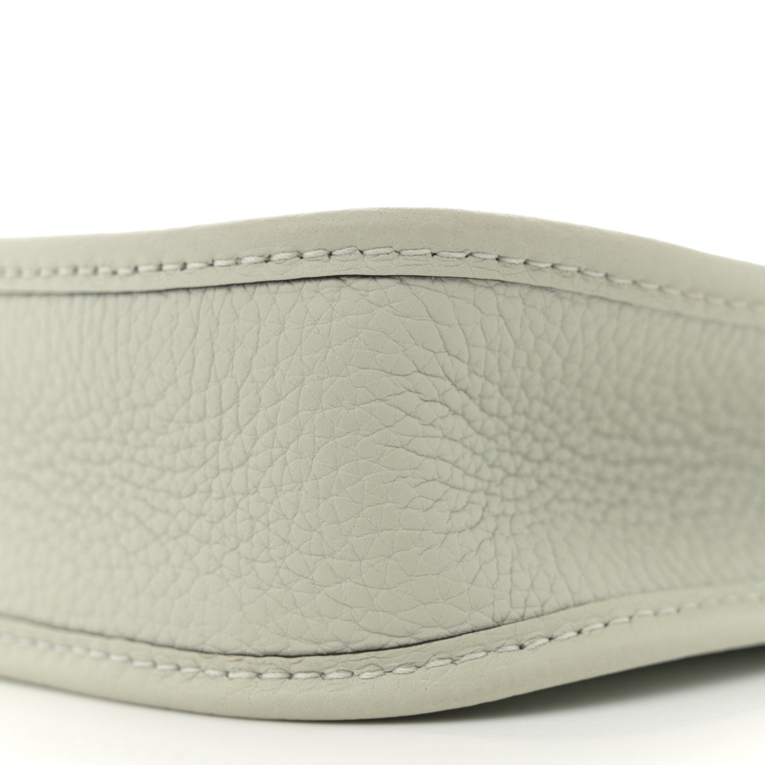 Hermes Taurillon Clemence Evelyne TPM Gris Neve 10 of 10
