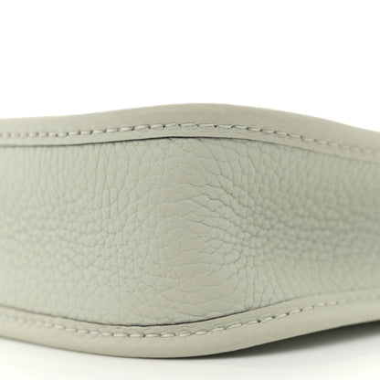 Hermes Taurillon Clemence Evelyne TPM Gris Neve 10 of 10