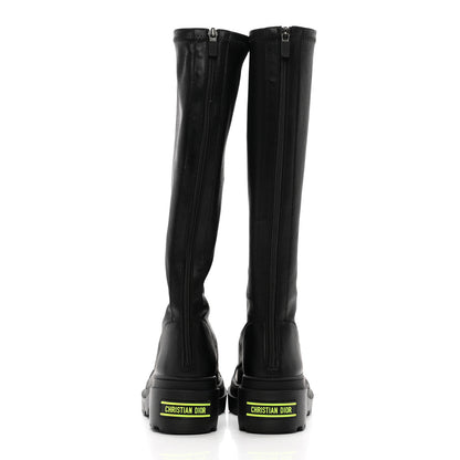 Christian Dior Nappa Stretch Dior Arcade High Boots 36.5 Black 5 of 14