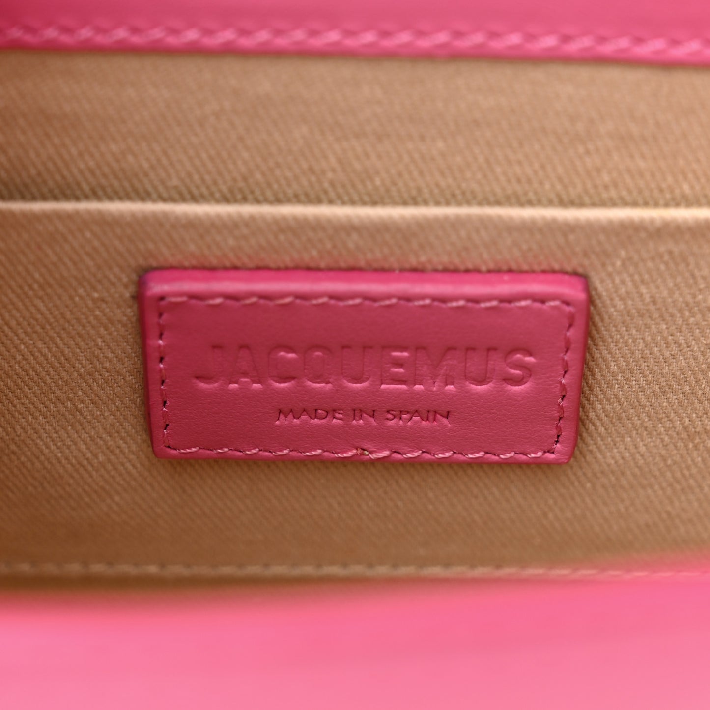 Smooth Calfskin Le Chiquito Noeud Pink