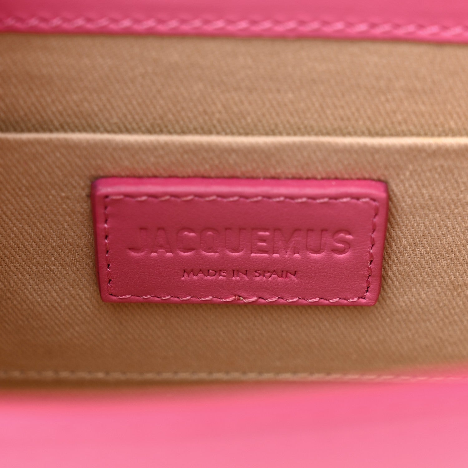 Jacquemus Smooth Calfskin Le Chiquito Noeud Pink 6 of 11