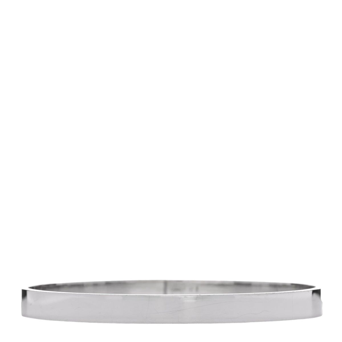 18K White Gold Diamond PM Kelly Pave Bracelet ST