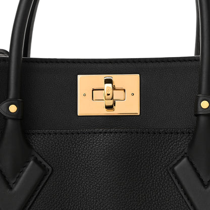 Louis Vuitton Calfskin Monogram Tufting On My Side Black 9 of 9