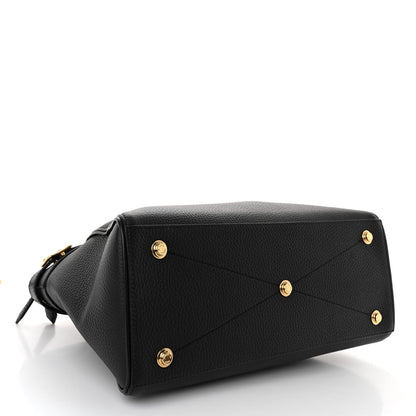 Louis Vuitton Taurillon Vendome MM Black 4 of 10