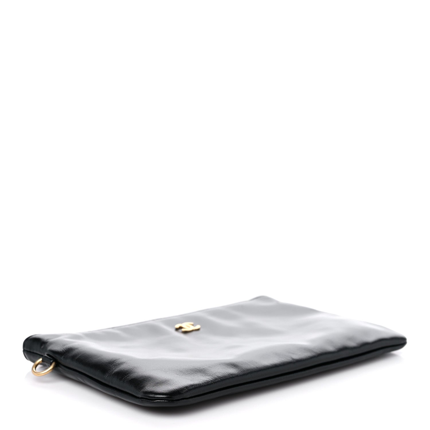 Chanel Shiny Calfskin Chanel 22 Removable Pouch Black 4 of 7