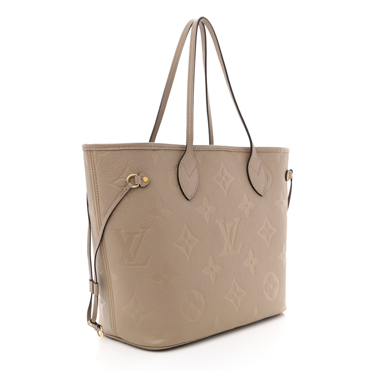 Louis Vuitton Empreinte Monogram Giant Neverfull MM Tourterelle 3 of 12