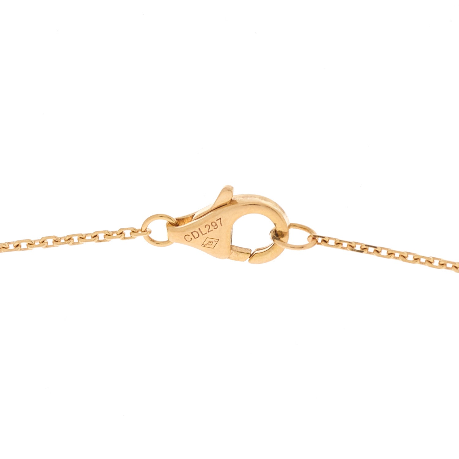Cartier 18K Pink Gold Diamond Pink Opal XS Amulette de Cartier Pendant Necklace 5 of 5