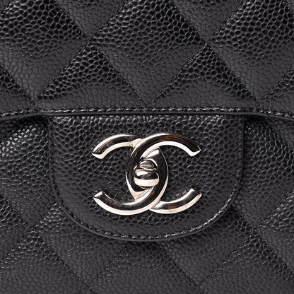 Chanel Caviar Quilted Maxi Double Flap Black 8 of 12