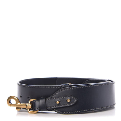 Christian Dior Calfskin D Fence Saddle Bag Adjustable Shoulder Strap Navy 1 of 2