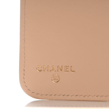 Chanel Caviar Quilted iPad Case Light Beige 6 of 8