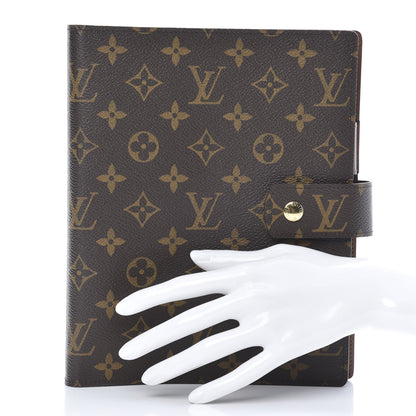Louis Vuitton Monogram Large Ring Agenda Cover 2 of 8