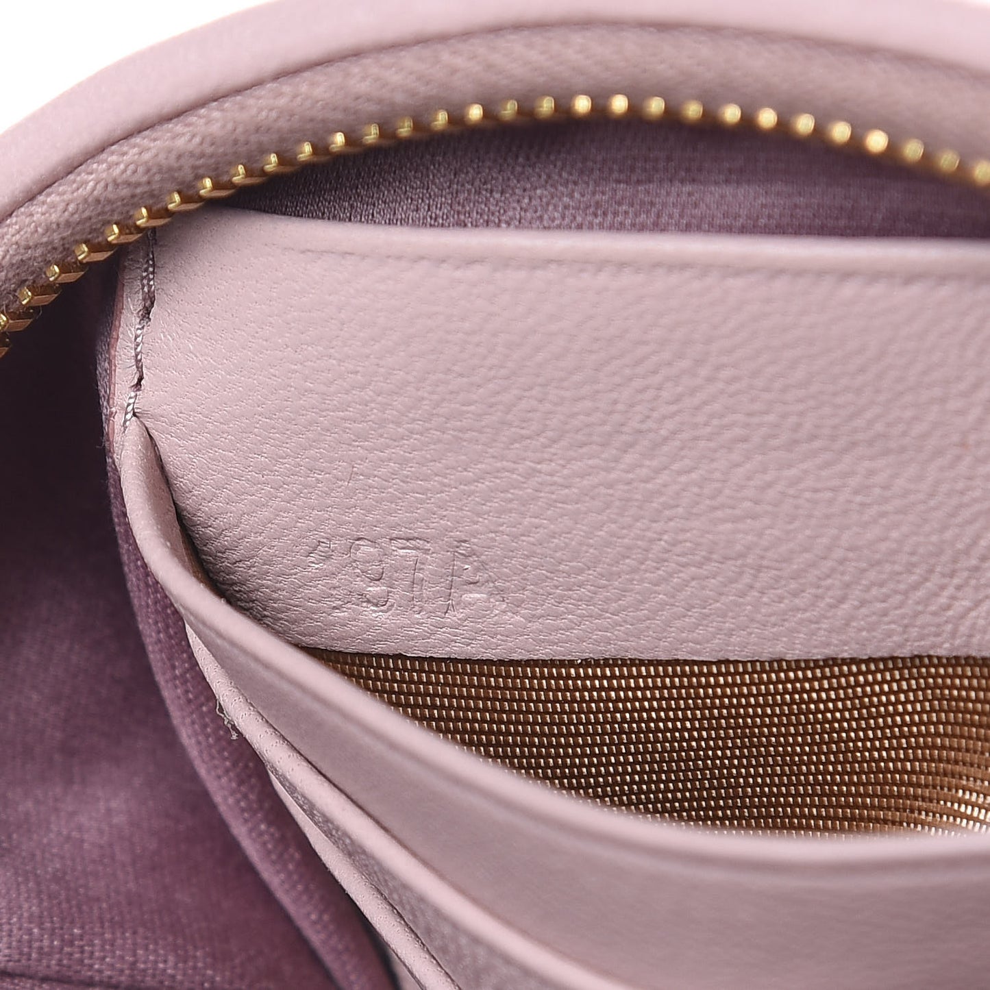 Nappa Matelasse Clutch Mughetto