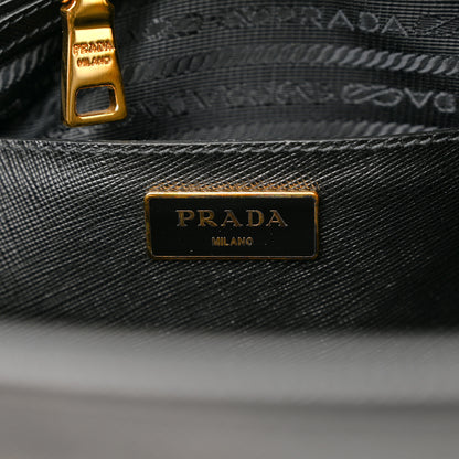Prada Saffiano Lux Open Promenade Tote Black 7 of 13