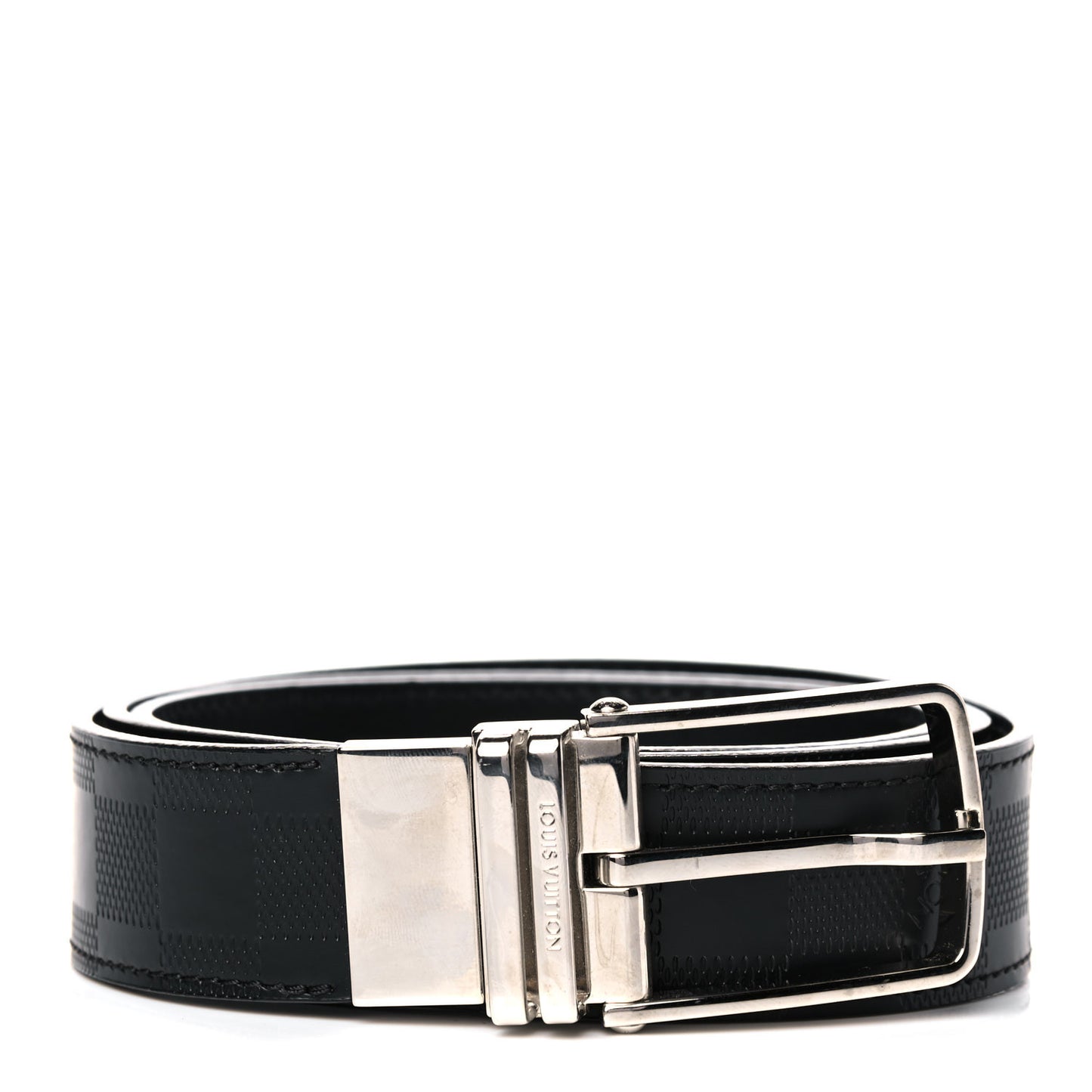 Damier Infini Calfskin 35mm Belt 100 40 Black