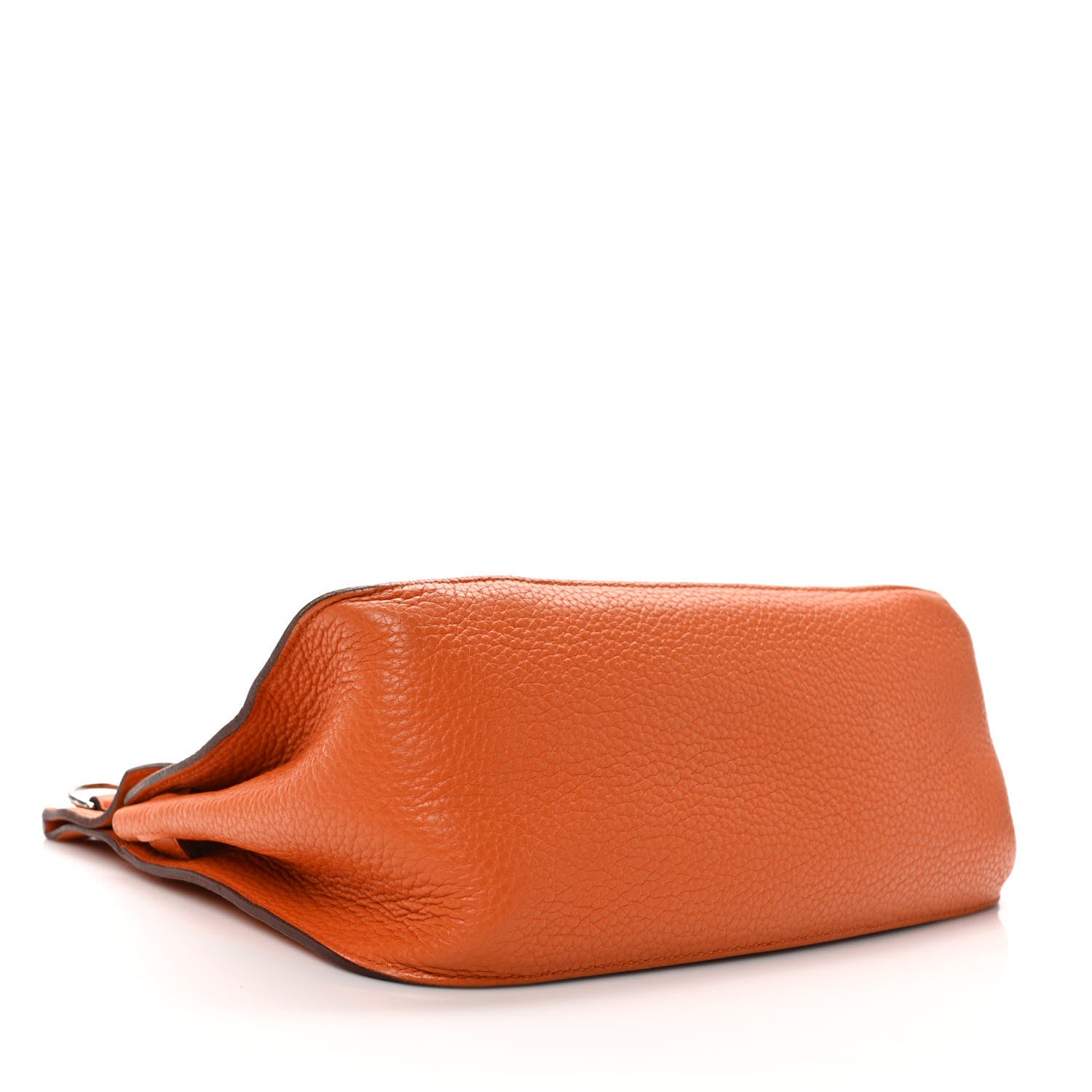 Hermes Taurillon Clemence Jypsiere 28 Orange 4 of 10