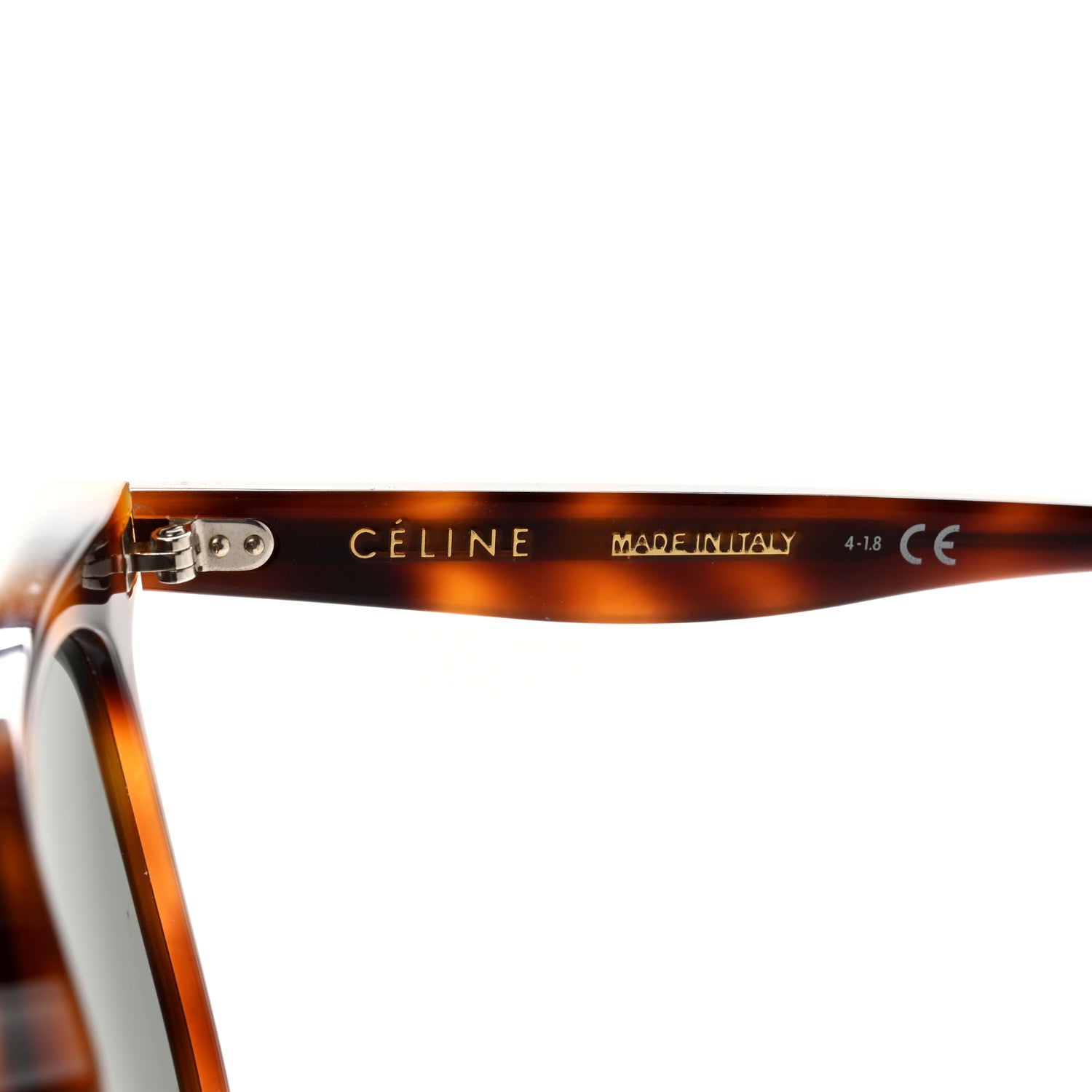 Celine Acetate Sunglasses CL40022I Havana 5 of 7