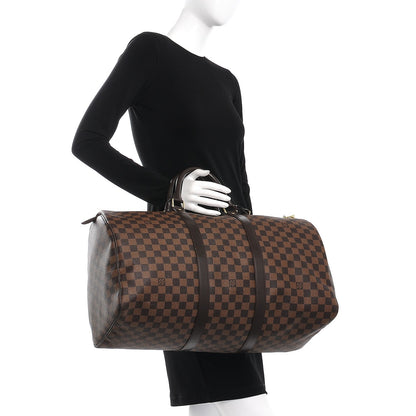 Louis Vuitton Damier Ebene Keepall 50 2 of 8