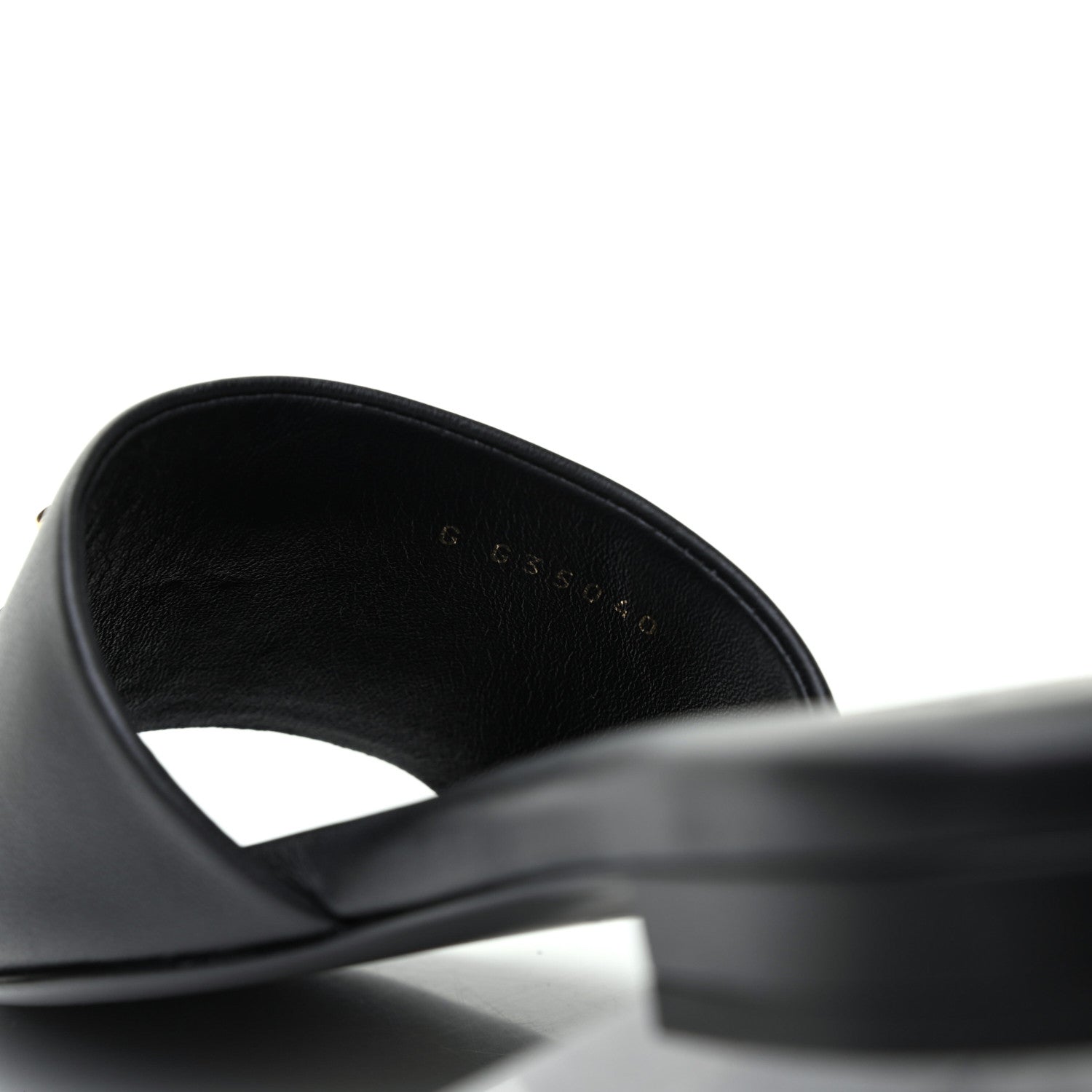 Chanel Lambskin Enamel CC Mules 36.5 Black 8 of 9