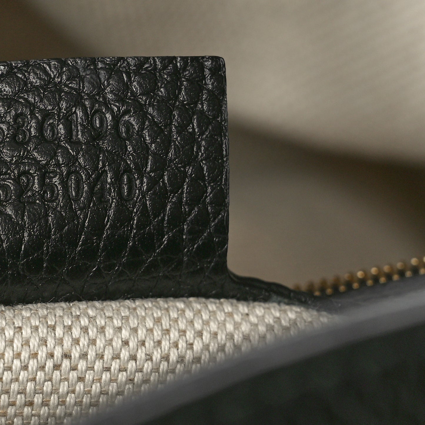 Pebbled Calfskin Medium Soho Chain Shoulder Bag Black