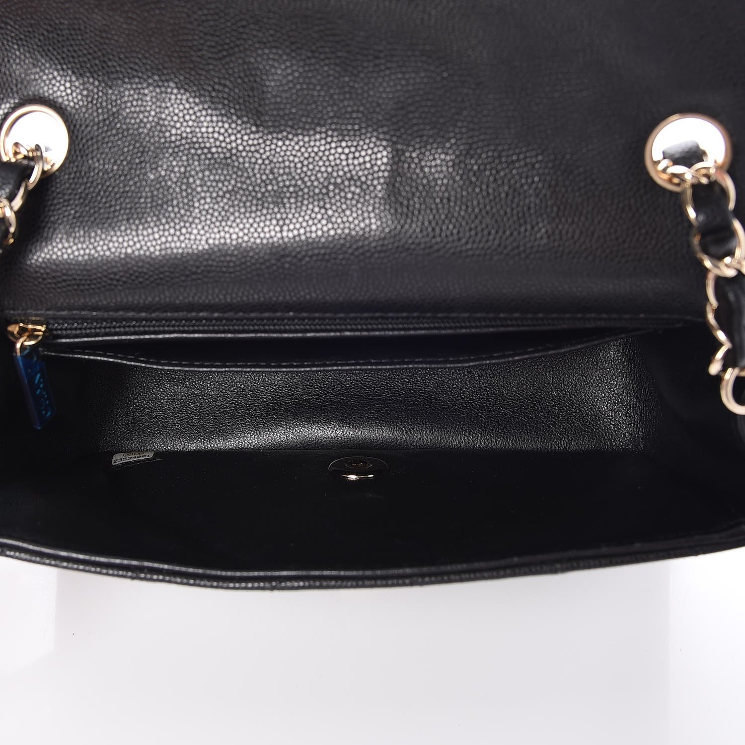 Chanel Caviar Quilted Mini Rectangular Flap Black 5 of 8