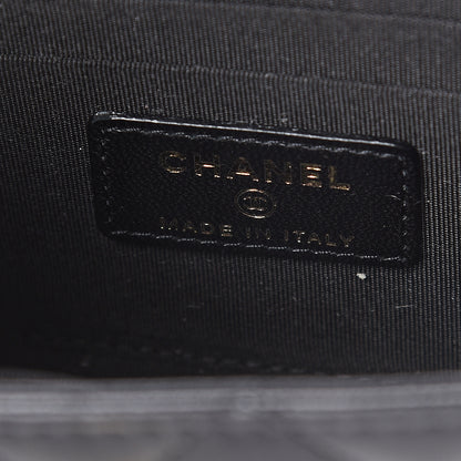 Chanel Lambskin Quilted Mini Trendy CC Chain Wallet Black 5 of 9