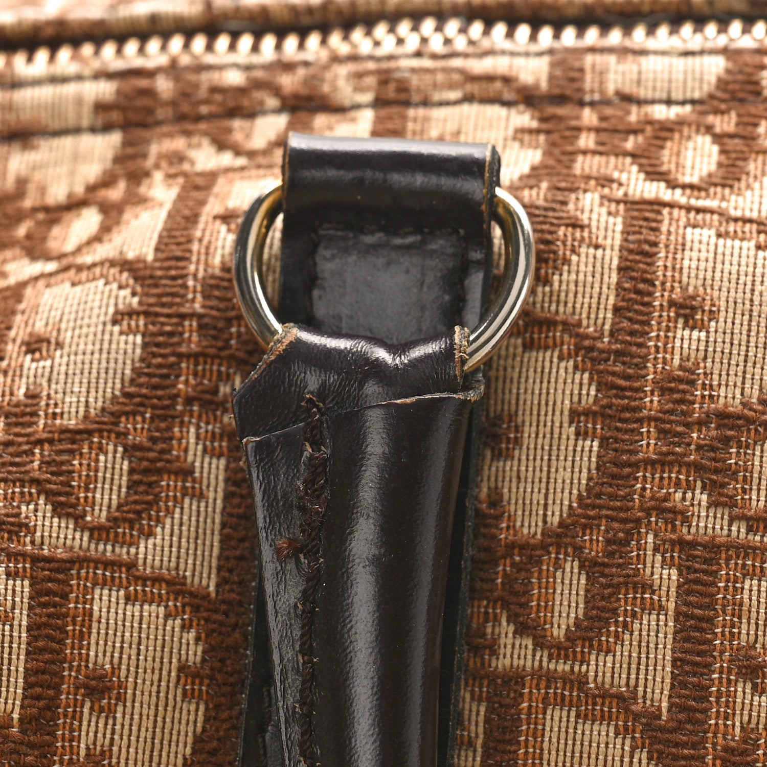 Christian Dior Monogram Boston Brown 16 of 24