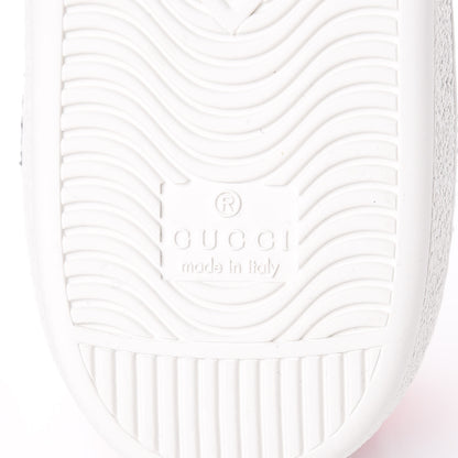 Gucci Glitter Web Womens Ace Sneakers 39 Silver 7 of 9