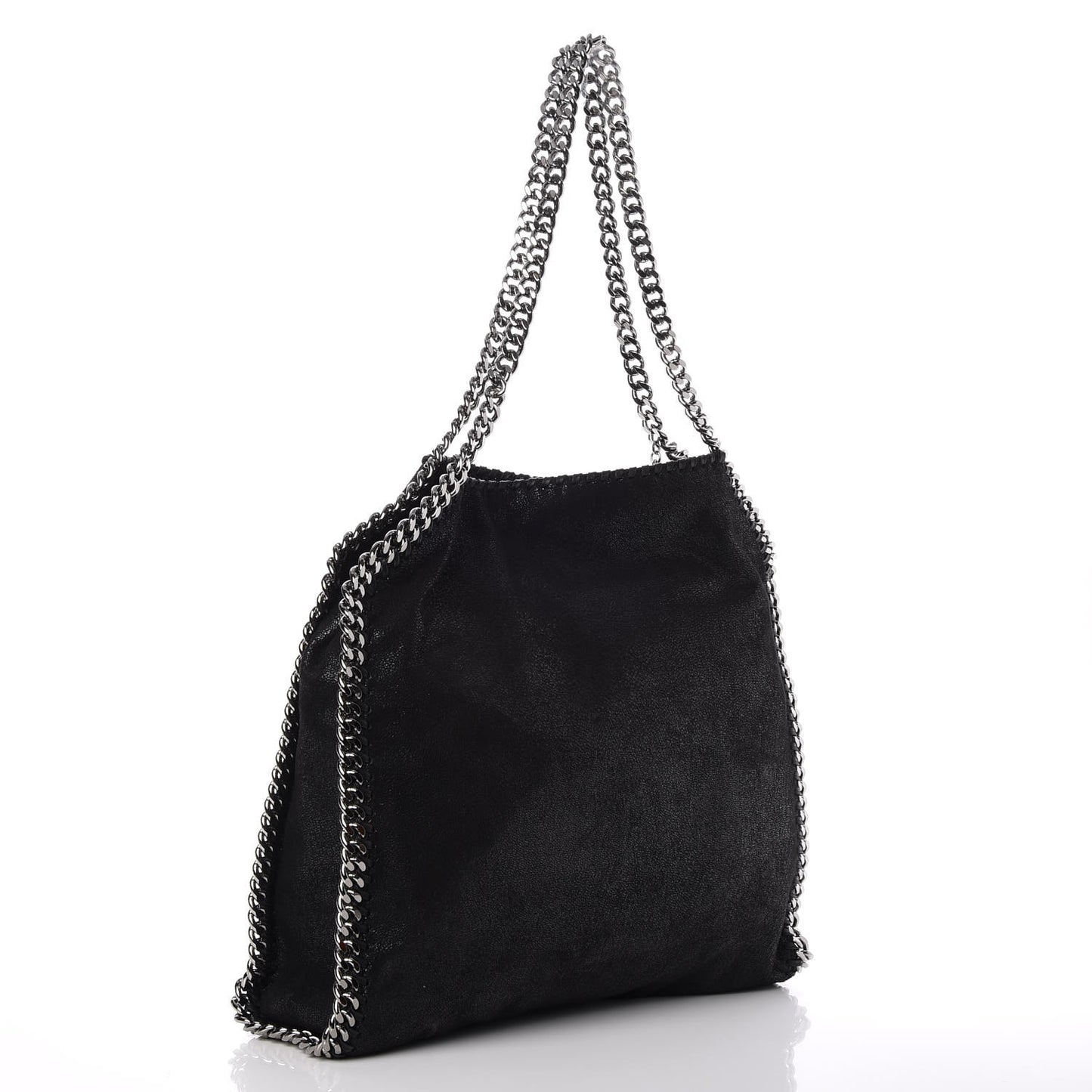 Shaggy Deer Small Falabella Tote Black
