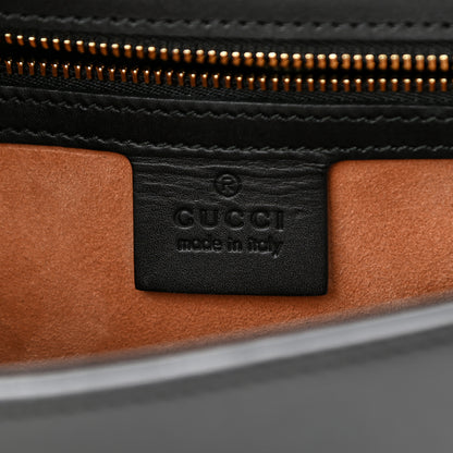 Gucci Calfskin Small Sylvie Shoulder Bag Black 6 of 10