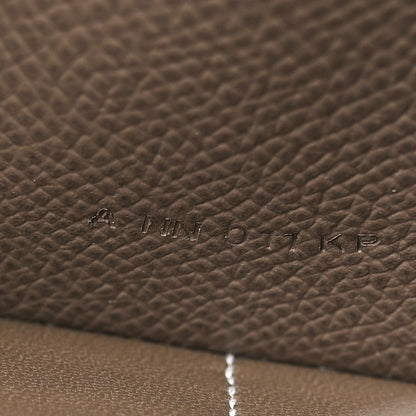 Hermes Epsom Kelly Longue Wallet Etoupe 7 of 9