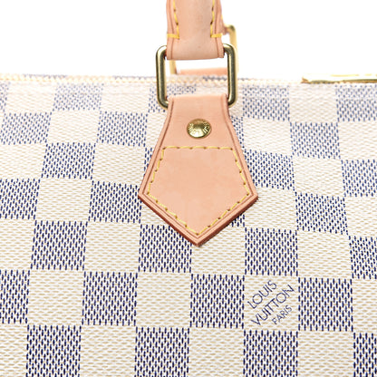 Louis Vuitton Damier Azur Speedy Bandouliere 30 12 of 12